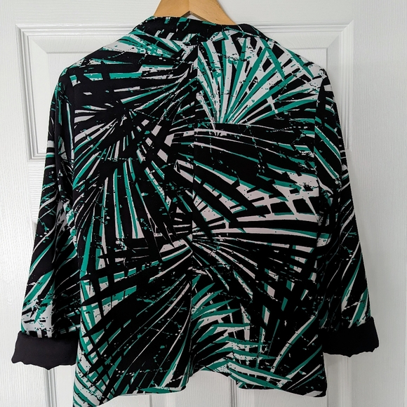 Palm Leaf Blazer - Picture 3 of 4